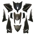 Kit carénage noir mat (11 pièces) maxi-scooter