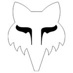 Stickers FOX HEAD 4"