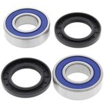 before Wheel bearing kit + oil seals