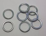 Alumiiniprikat 10x14x1,5mm 100 kappaletta Alustalla