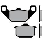 Plaquettes de freins Organique avant/arrière (selon modèle)