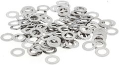 Aluminium ringetjes 8x14x1mm 100 stuks
