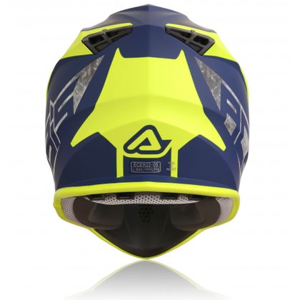 Casco de motocross Acerbis LINEAR YELLOW/BLUE 2023 - Amarillo / Azul