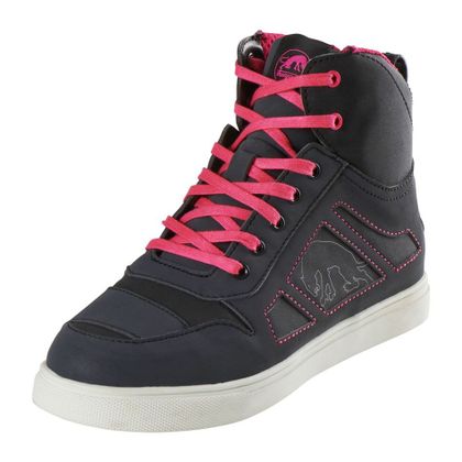 Bocanci Moto Furygan ANGIE D3O® WATERPROOF - Negru / Răsărit Ref: FU1311