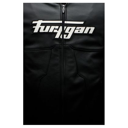 Furygan ATTILA Motorcykeljakke - Sort / Hvid