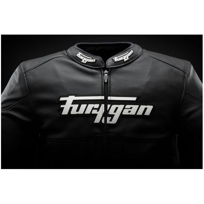 Furygan ATTILA Motorcykeljakke - Sort / Hvid