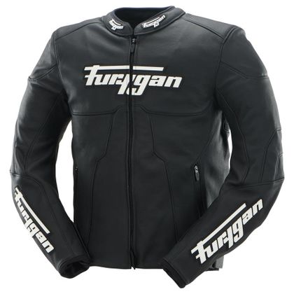 Furygan ATTILA Motorcykeljakke - Sort / Hvid