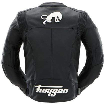 Furygan ATTILA Motorcykeljakke - Sort / Hvid