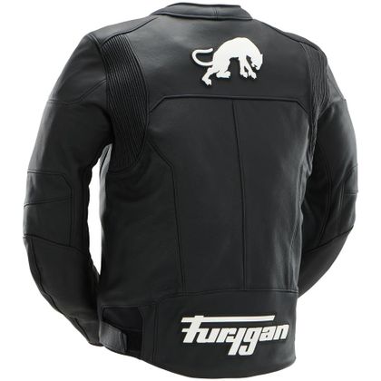 Furygan ATTILA Motorcykeljakke - Sort / Hvid