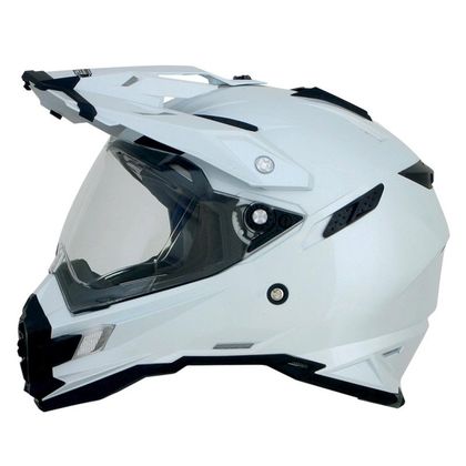 Casco AFX FX41DS SOLID PEARL WHITE