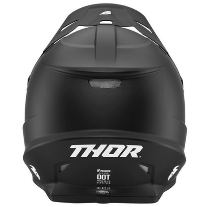 Casco de motocross Thor SECTOR BLACK 2023 - Negro