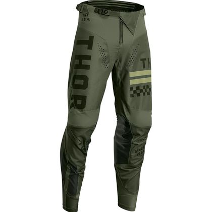 Pantaloni da cross Thor PULSE COMBAT 2023 - Verde Ref : TO2837 