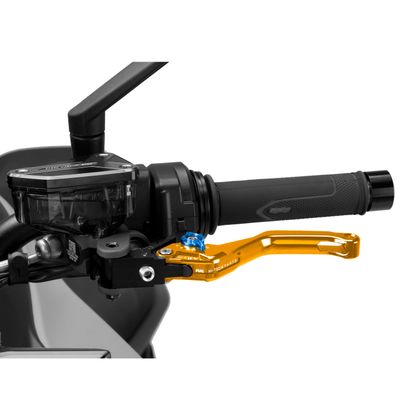 Puig Court 4.0 Gold Universal Clutch lever - Blue