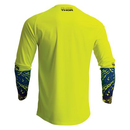Camiseta de motocross Thor SECTOR ATLAS 2023 - Amarillo / Azul