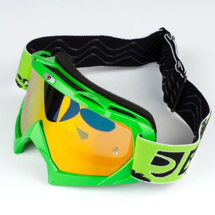 Masque cross DXR VISION GREEN IRIDIUM 2026 - Vert Ref : POV0018