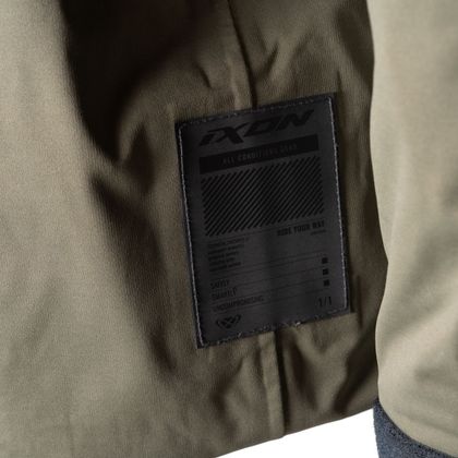 Blouson Moto Ixon M-QUARTER - Vert / Noir