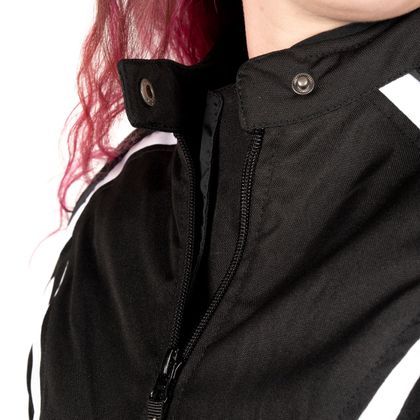 Blouson Moto DXR MANDALA - Noir / Blanc