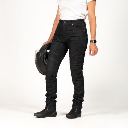 DXR DIVA DENIM Motorradjeans - Slim - Schwarz