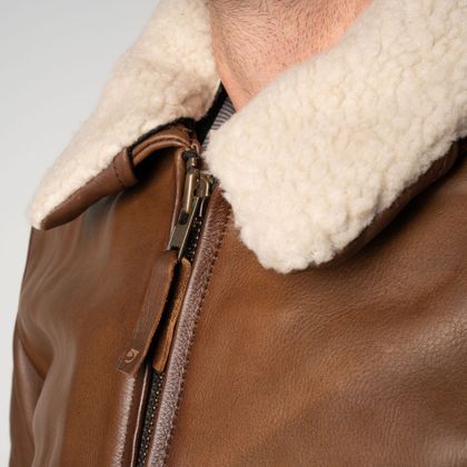 Blouson Moto DXR ALBATROS - Marron