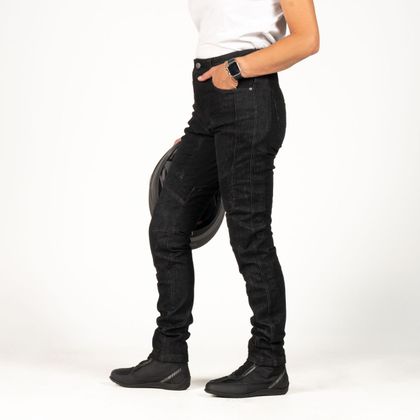 DXR DIVA DENIM Motorradjeans - Slim - Schwarz