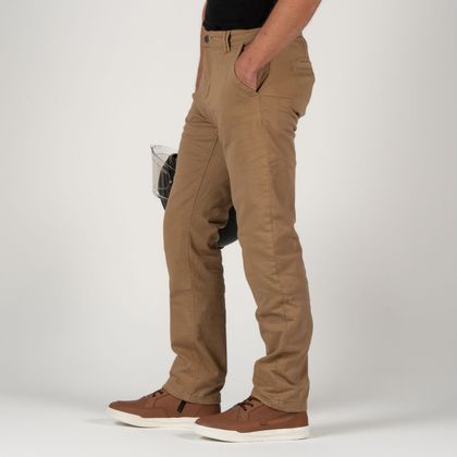 Pantalon Moto DXR ADAM - Beige / Marron