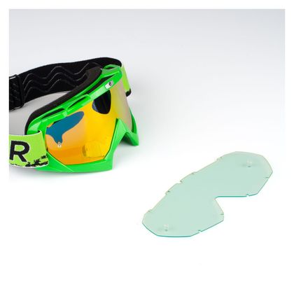 Masque cross DXR VISION GREEN IRIDIUM 2026 - Vert