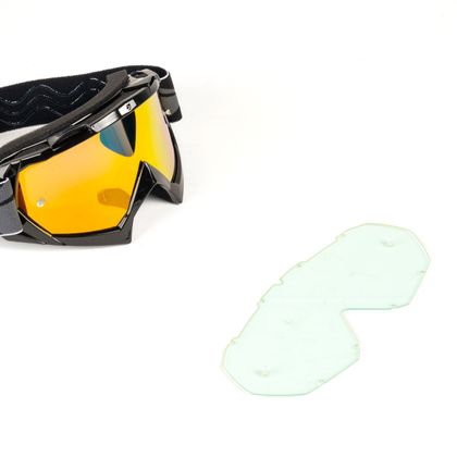 DXR VISION BLACK IRIDIUM 2026 Crossbrille - Schwarz