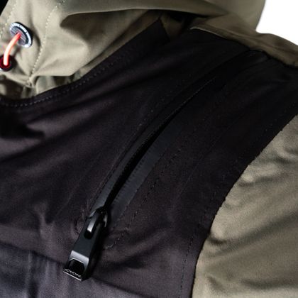 Blouson Moto Ixon M-QUARTER - Vert / Noir