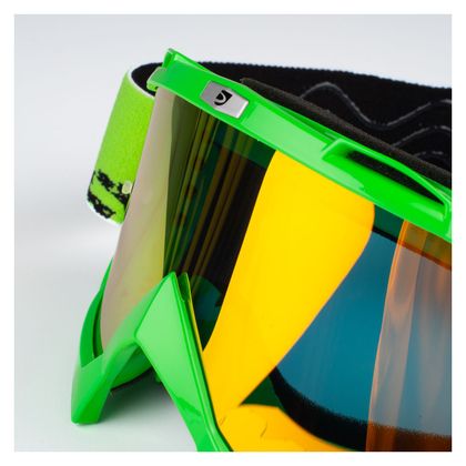 Masque cross DXR VISION GREEN IRIDIUM 2026 - Vert