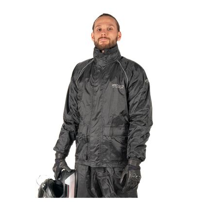 DXR JACK Rain jacket - Black