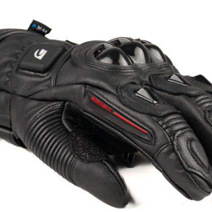 DXR BORGATTI HEAT Heated gloves - Black