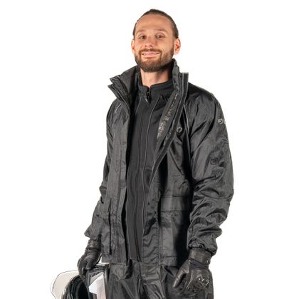 DXR JACK Rain jacket - Black