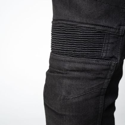 DXR KAPTOR Motorradhose - Slim - Schwarz