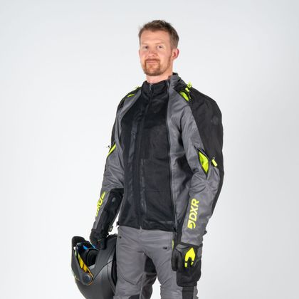 Chaqueta de moto DXR D-TEX - Verde