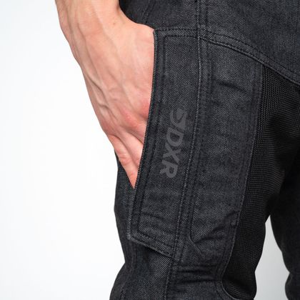 DXR DNM AIR Jean - Straight - Schwarz