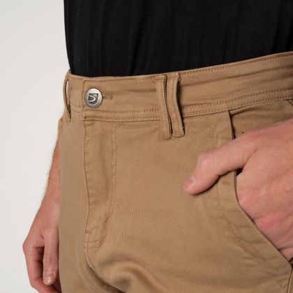 Pantalon Moto DXR ADAM - Beige / Marron