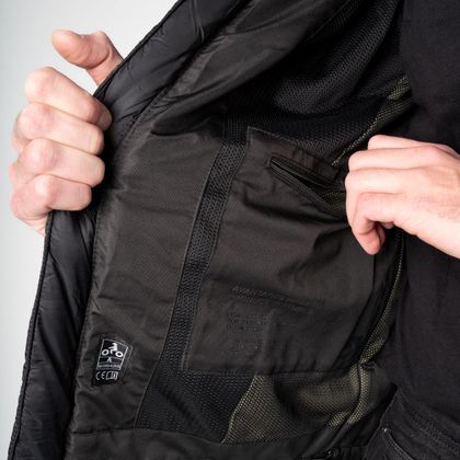 Doudoune moto DXR BOLSTER - Noir