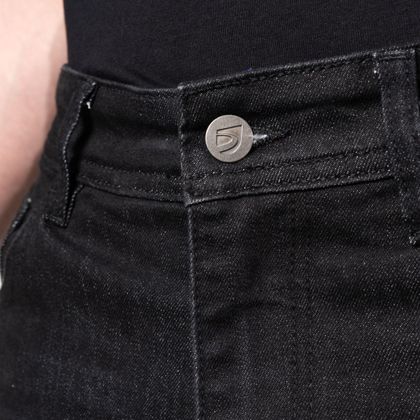 DXR KAPTOR Motorradhose - Slim - Schwarz