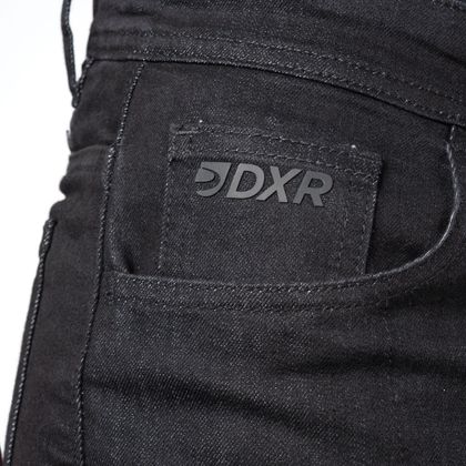 DXR KAPTOR Motorradhose - Slim - Schwarz