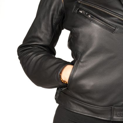 DXR JUDE Motorbike Jacket - Black