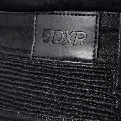 DXR KAPTOR Motorradhose - Slim - Schwarz