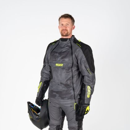 Chaqueta de moto DXR D-TEX - Verde