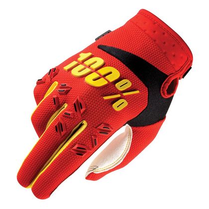 Guantes de motocross 100% AIRMATIC YOUTH - RED 