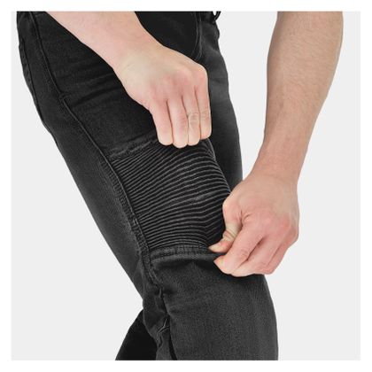 Jean Moto Shima ZENITH - Slim - Noir