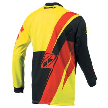 Camiseta de motocross Kenny TRACK EDICIÓN LIMITADA ML 2015 AZUL NEGRO AMARILLO FLÚOR ROJO 