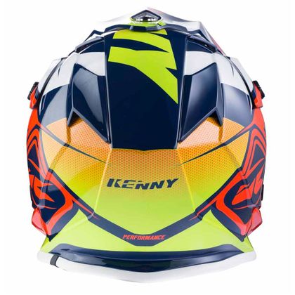 Casco de motocross Kenny KID PERFORMANCE - NAVY/NARANJA/LIMA - 