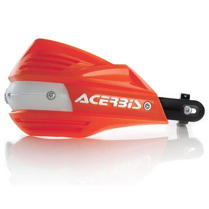 Protèges-mains Acerbis X-FACTOR universel - Orange / Blanc Ref : AE1414 