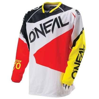 Camiseta de motocross O'Neal HARDWEAR FLOW  RED YELLOW 2016 Ref : OL0493 