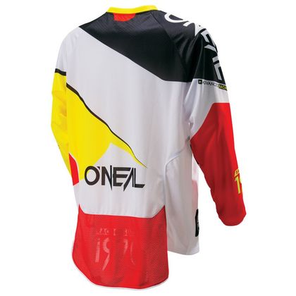 Camiseta de motocross O'Neal HARDWEAR FLOW  RED YELLOW 2016