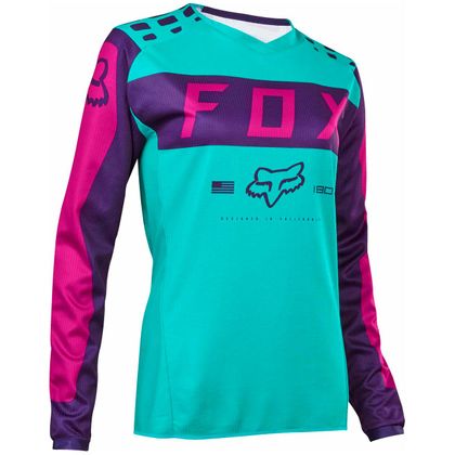 Camiseta de motocross Fox 180 WOMENS  - VIOLETA ROSA 2017 Ref : FX1291 